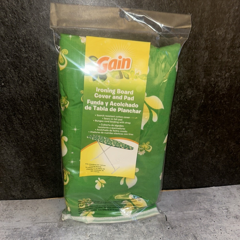 Gain Laundry Detergent ironing board cover and pad Procter & Gamble Rare